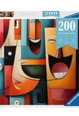 Ravensburger Puzzle Moments Happy Cubism 200 Pc Puzzle