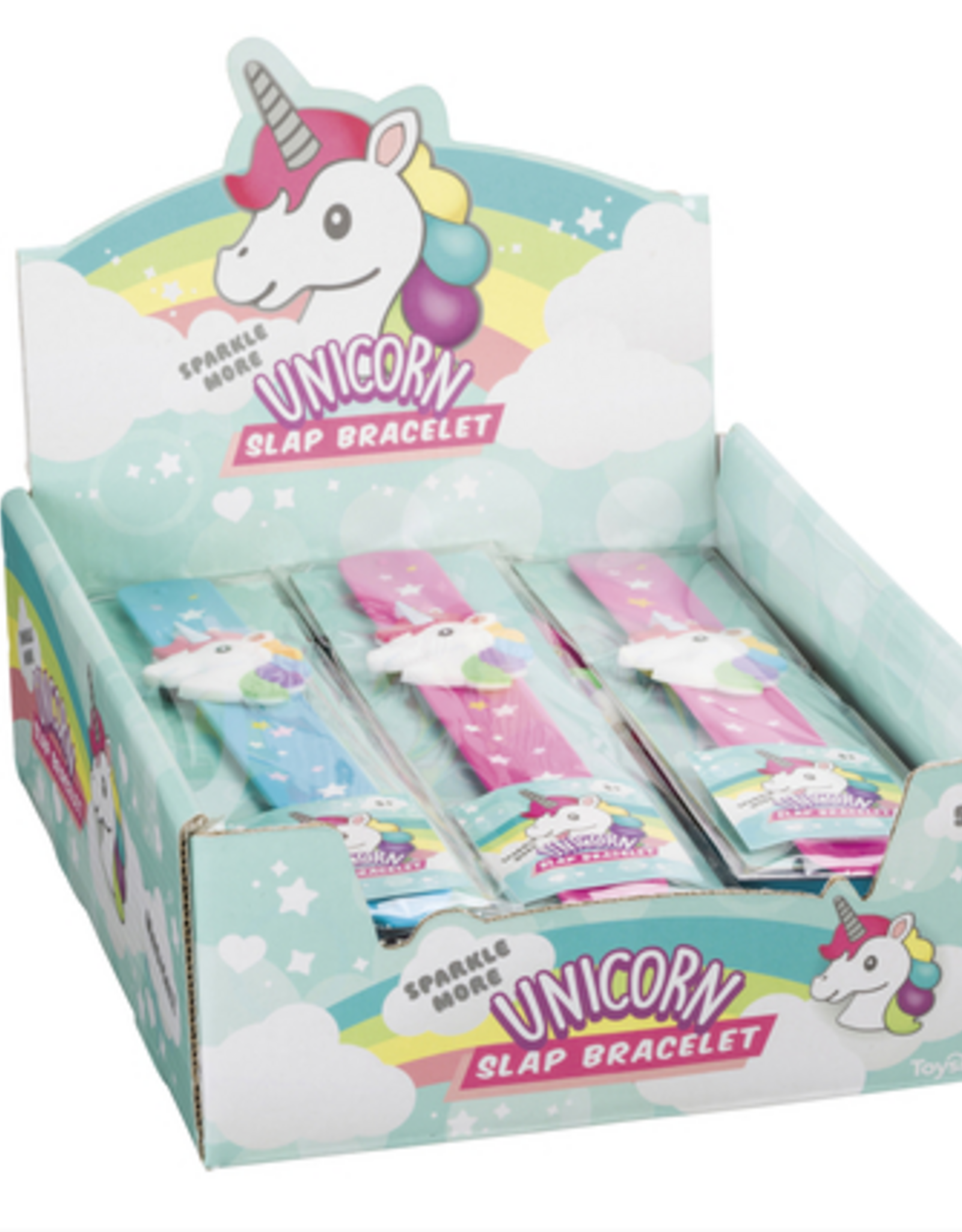 Unicorn Slap Bracelet Asst.