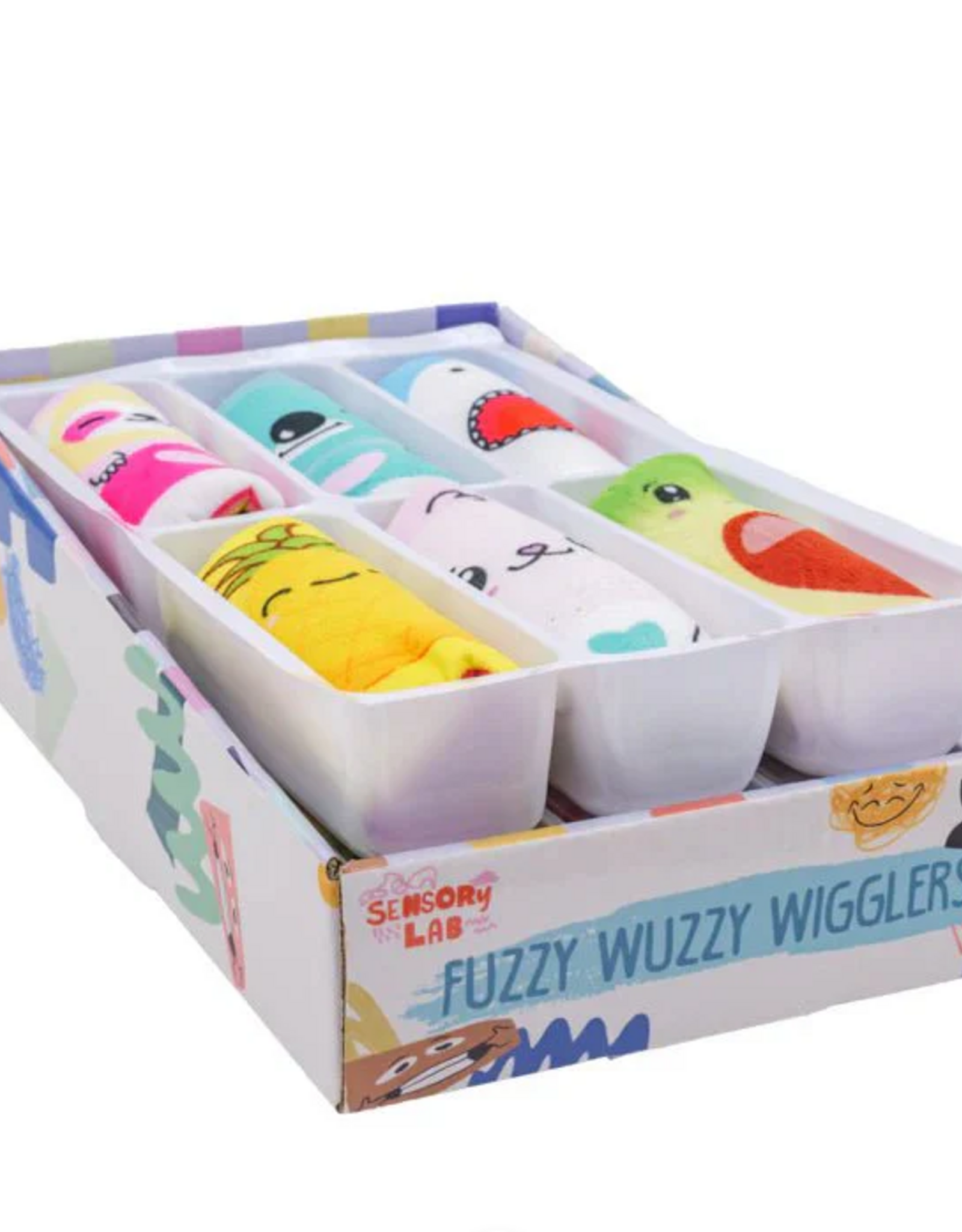 Sensory Lab Sensory Lab 2-in-1 Fuzzy Wuzzy Wigglers Asst.