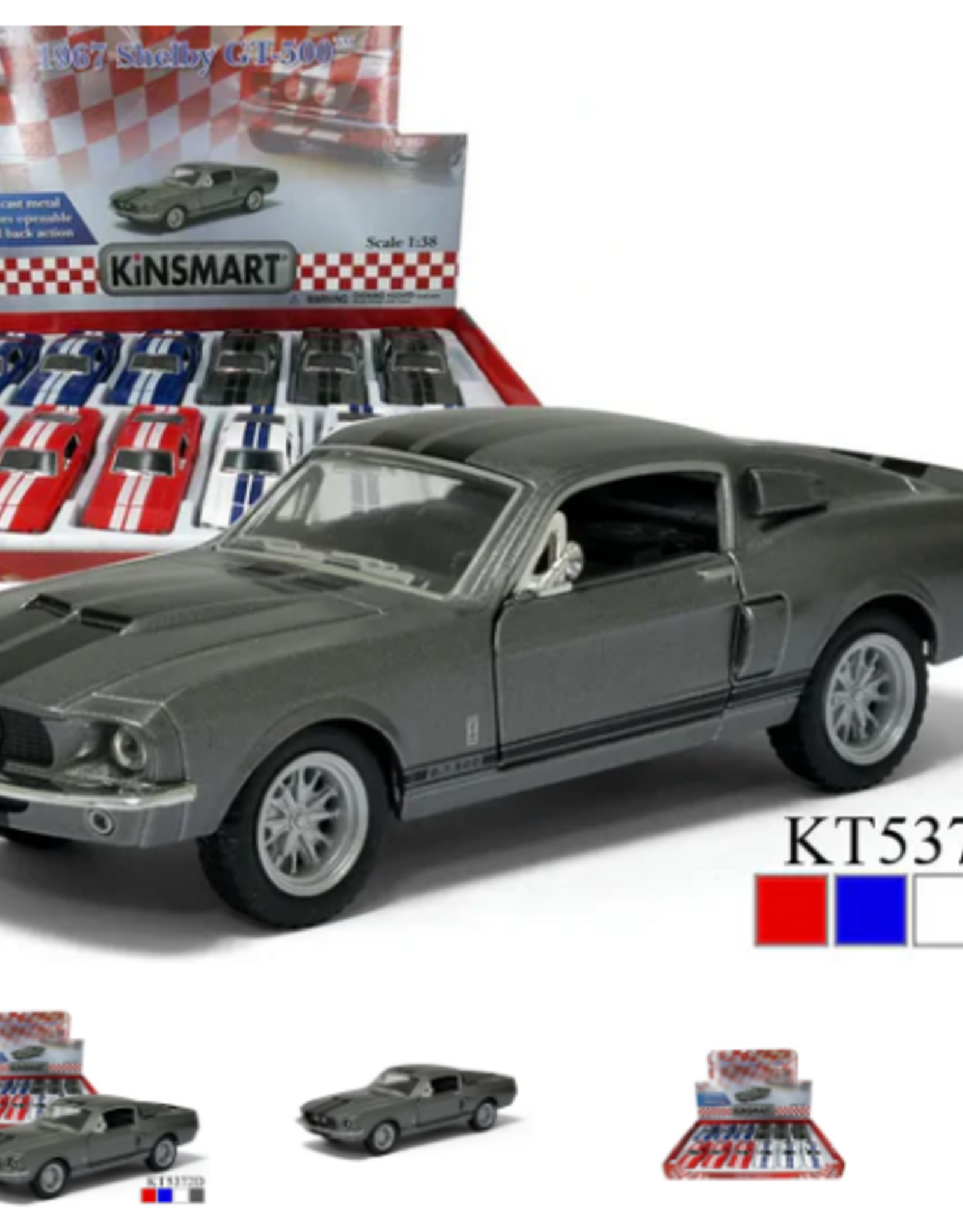 Toysmith PB 5" 1967 SHELBY GT-500 Asst.