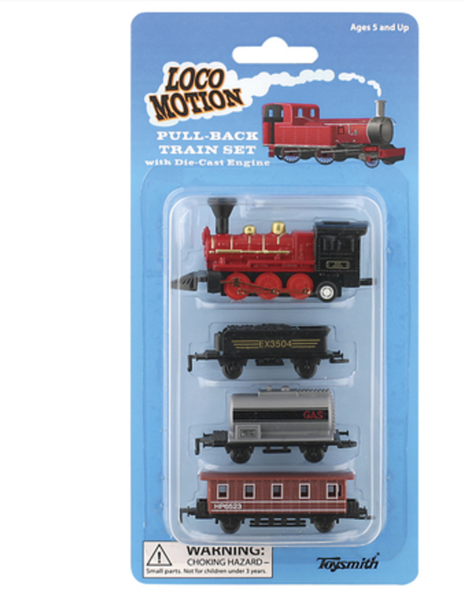 Toysmith Locomotion P/B Train Set