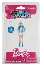 World's Smallest World's Smallest Posable Barbie (Rollerblade & Cowgirl) Asst.