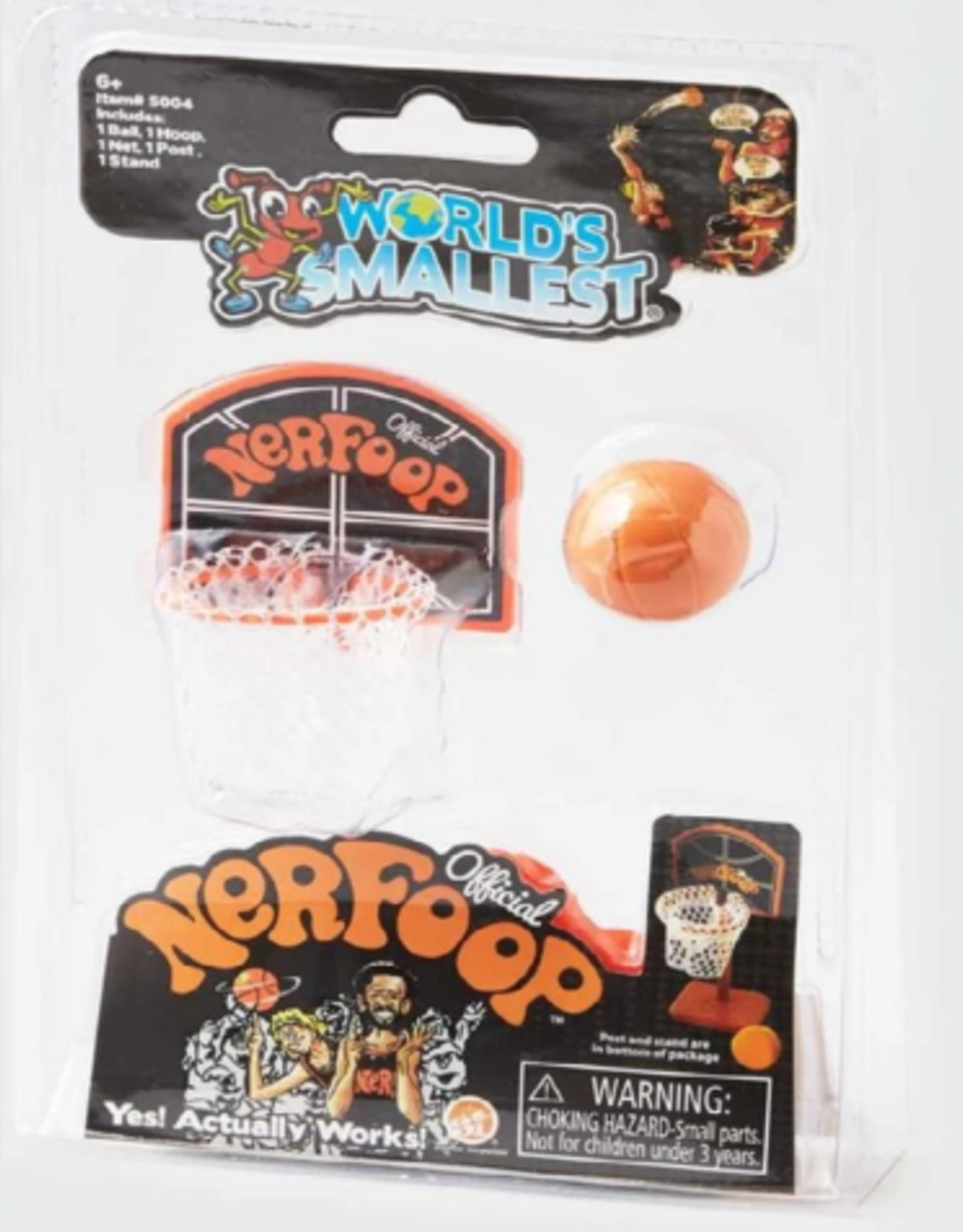 World's Smallest World's Smallest Nerfoop (Basketball)
