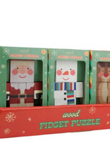 Christmas Wood Fidget Puzzles