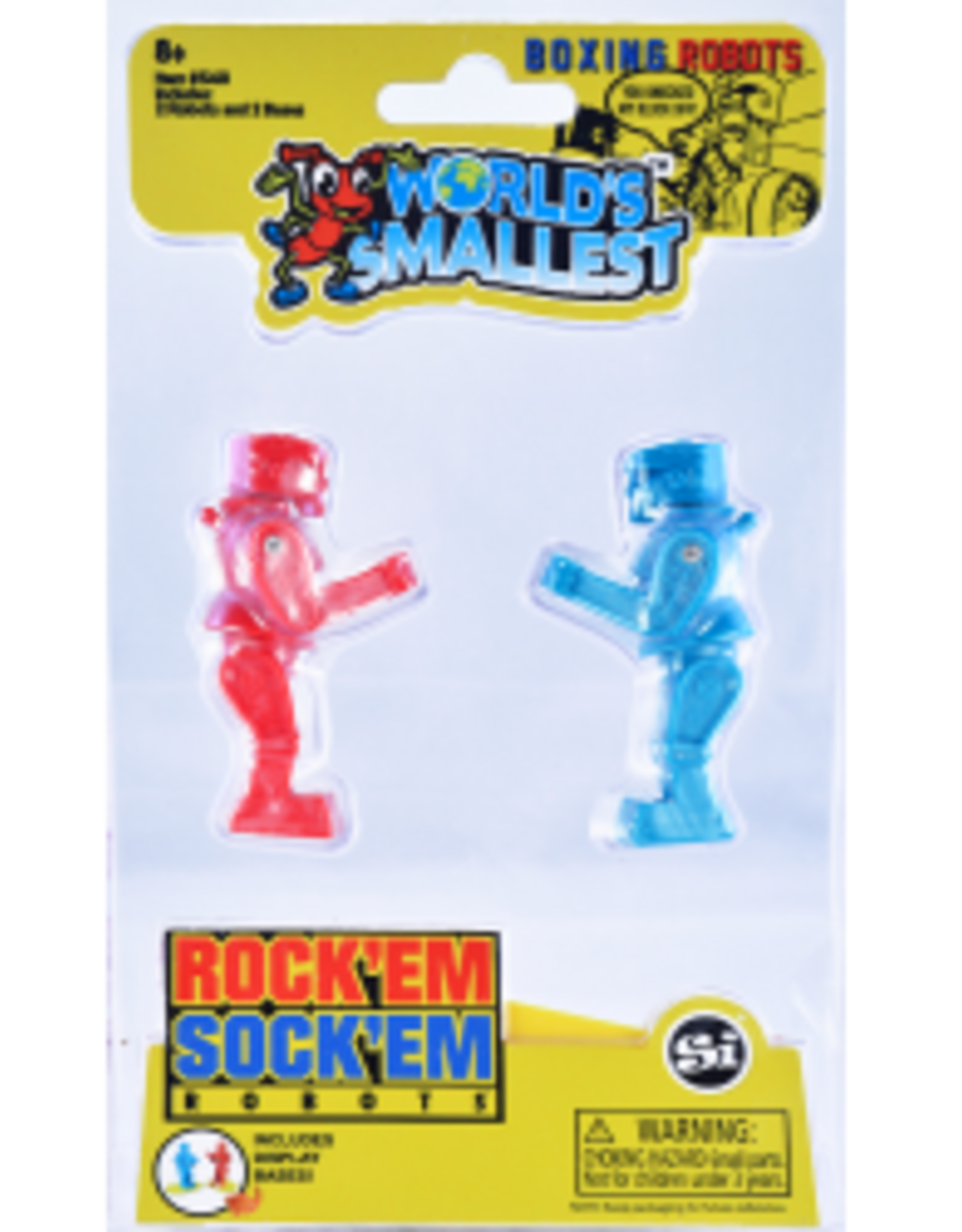 World's Smallest World's Smallest Rock 'Em Sock 'Em Robots