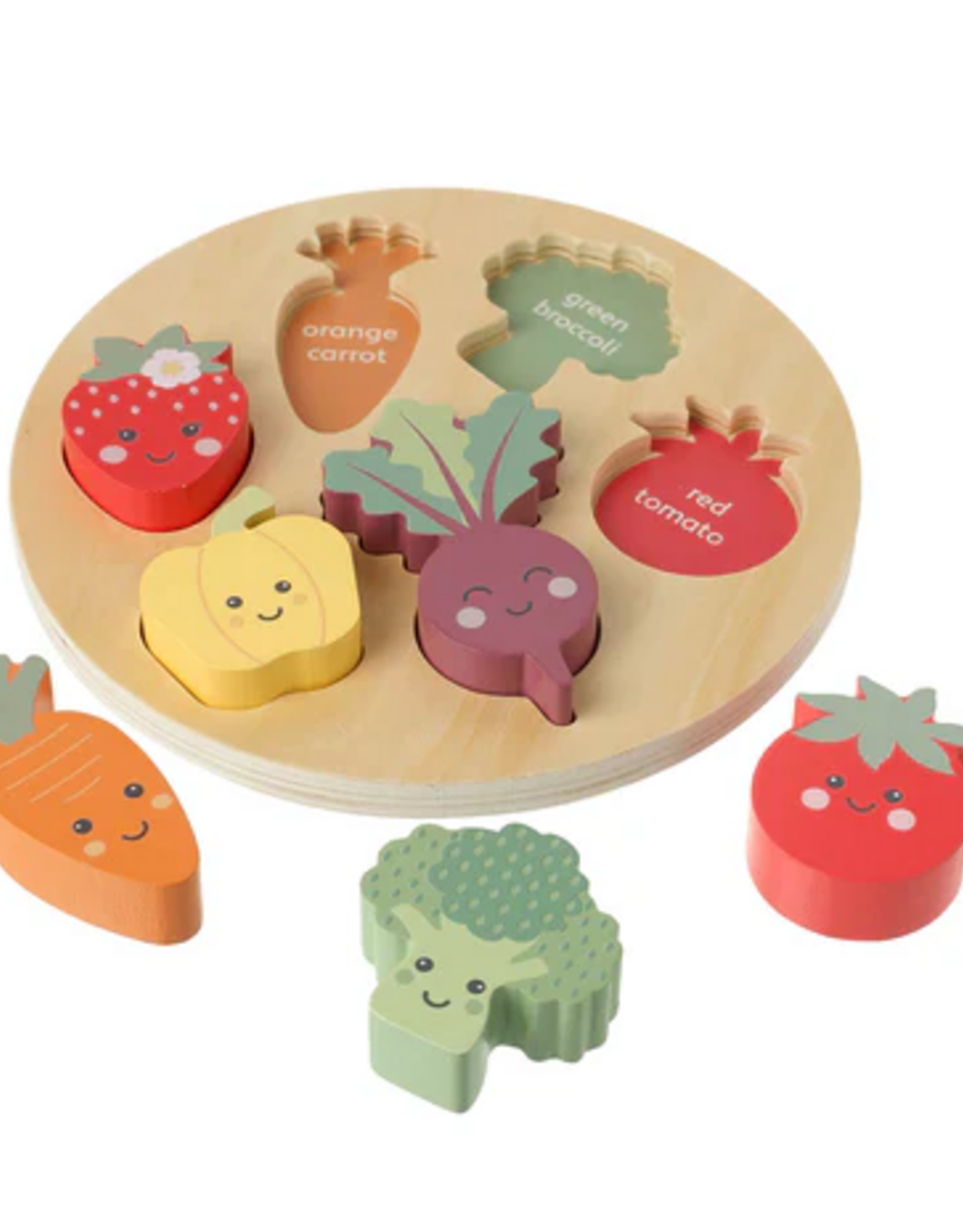 Orange Tree Toys Happy Veggies Puzzle