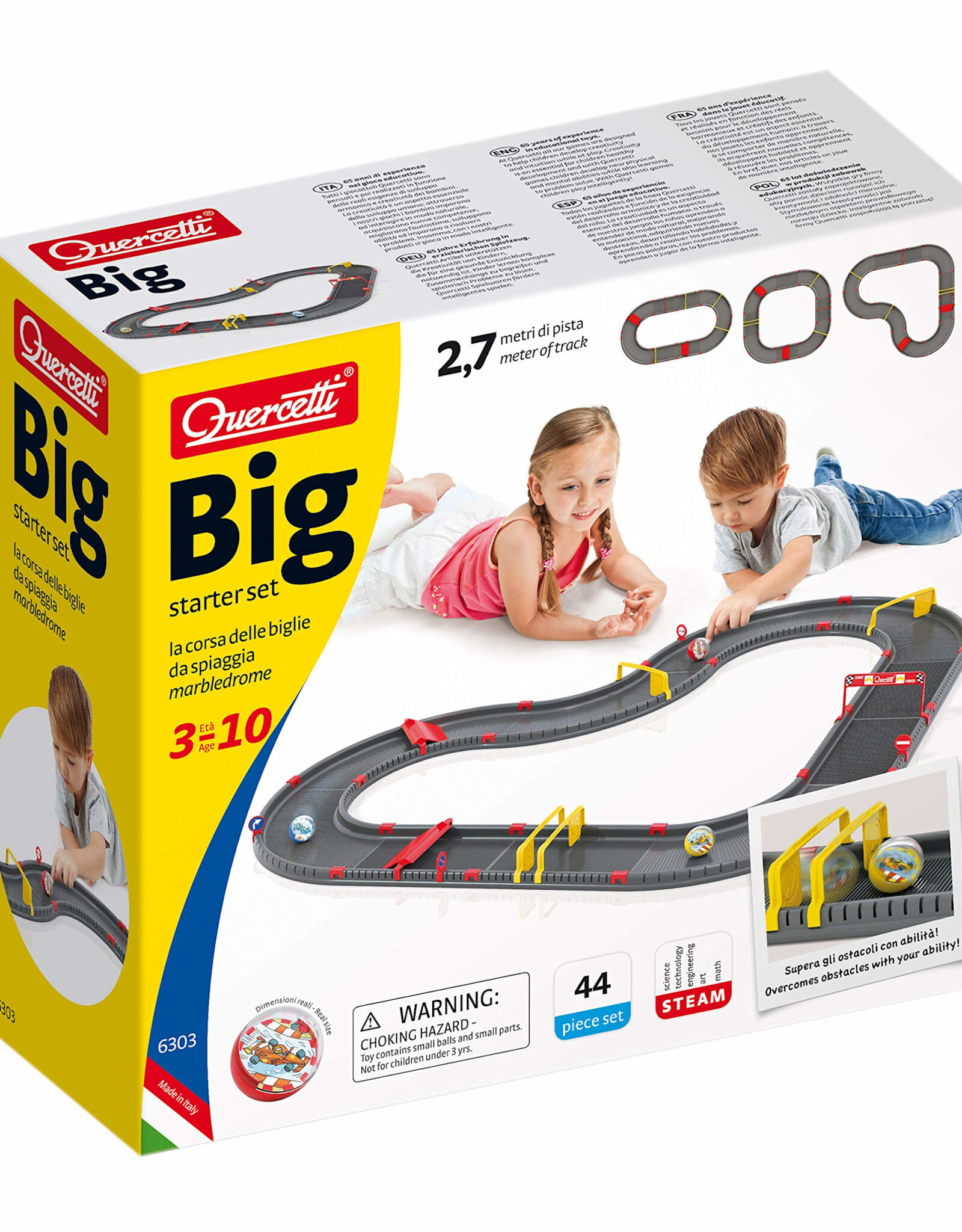 Quercetti BIG MARBLEDROME - BASIC SET