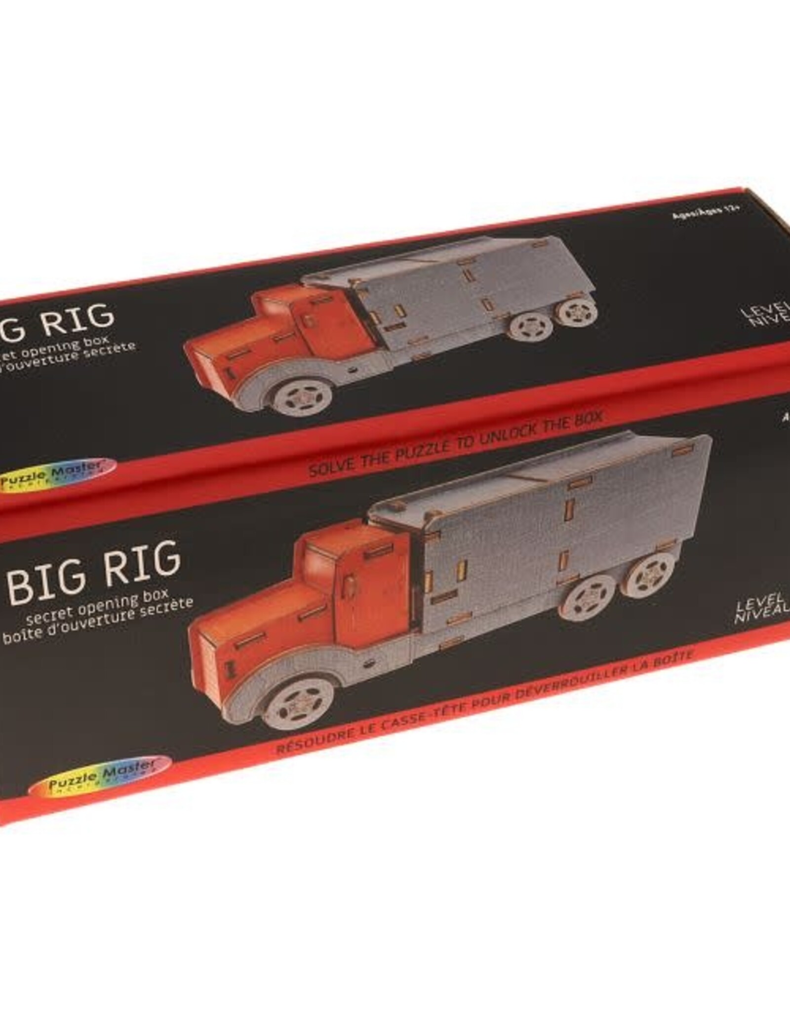 Puzzle Master Big Rig Secret Opening Box