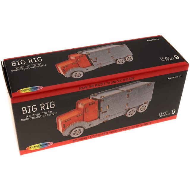 Puzzle Master Big Rig Secret Opening Box - Monkey Mountain Toys & Games
