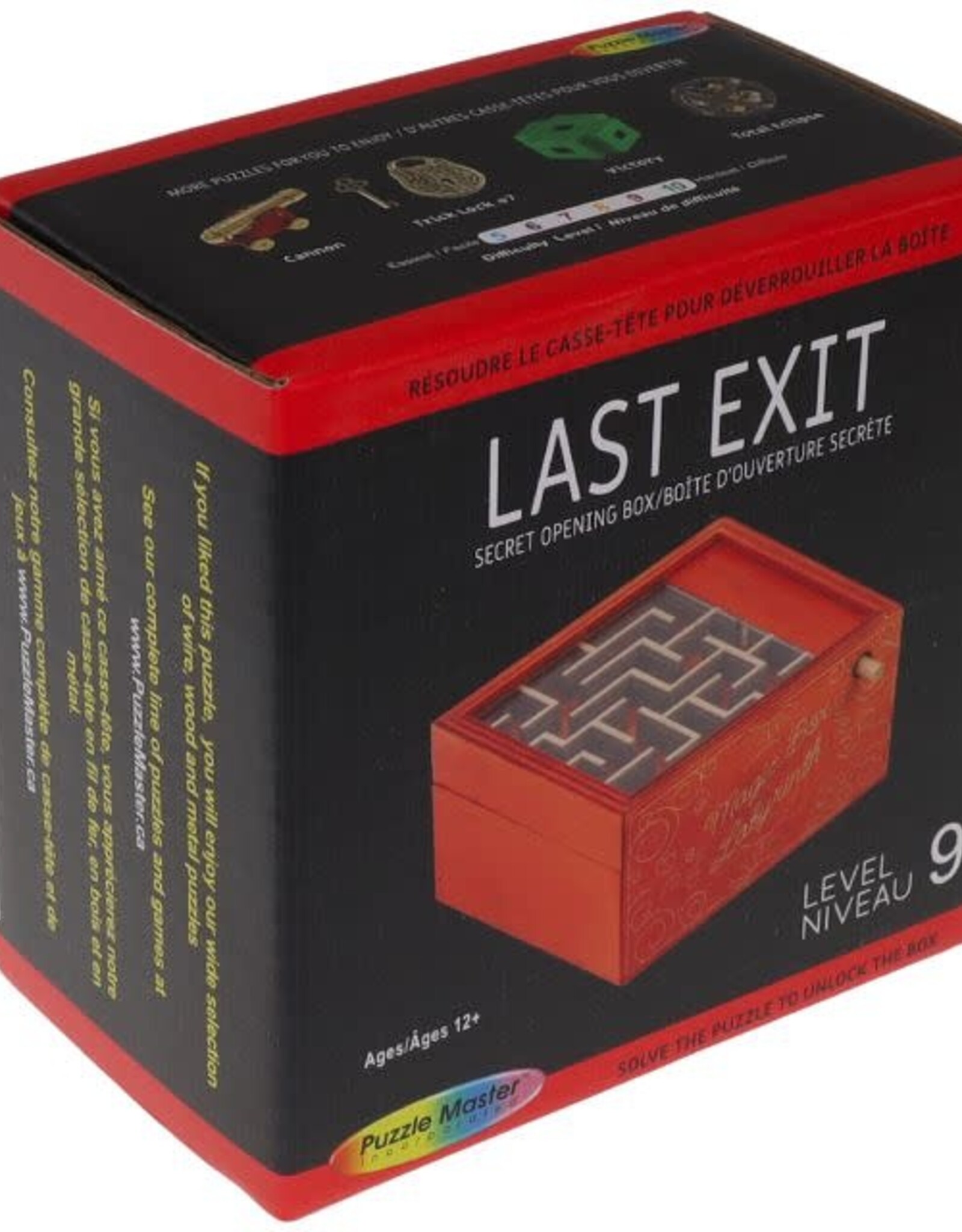 Puzzle Master Last Exit Secret Opening Box