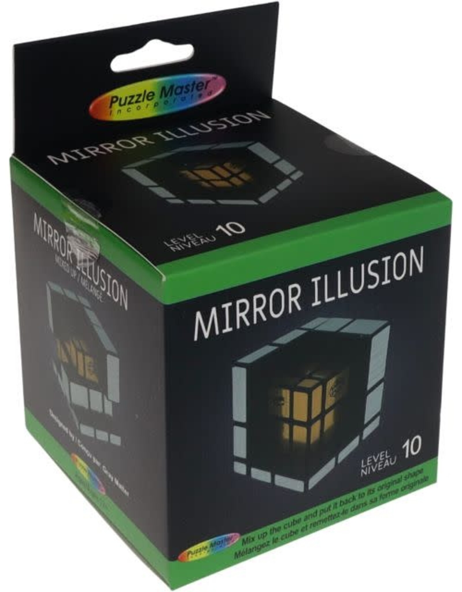 Puzzle Master Puzzle Master - Mirror Illusion Inside Cube Puzzle