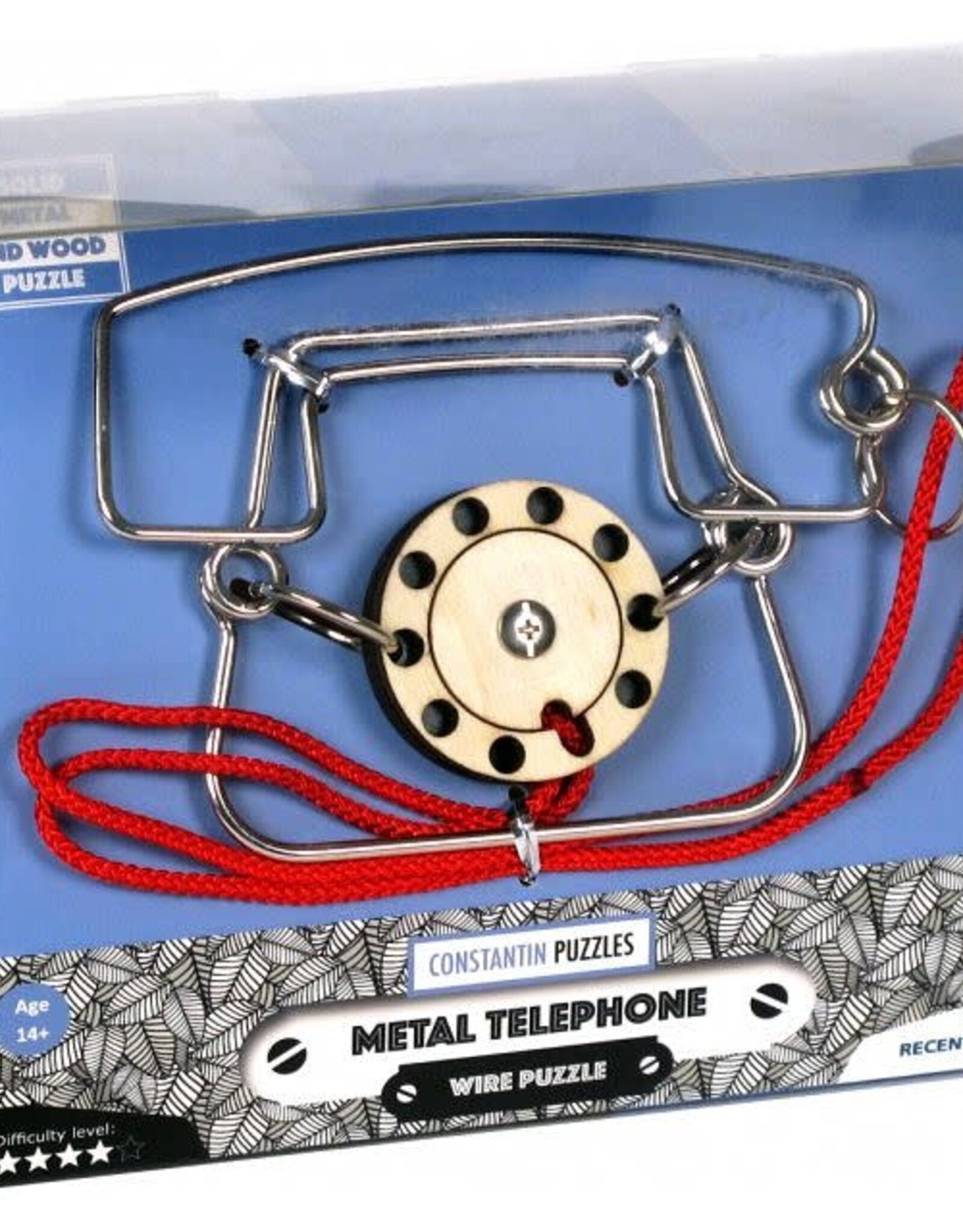 Puzzle Master Metal Telephone Puzzle