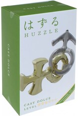 Puzzle Master Dolce Puzzle - Hanayama Cast Metal Puzzle - Difficulty Level 3/6