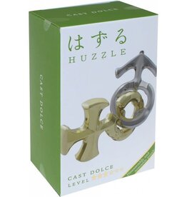 Puzzle Master Dolce Puzzle - Hanayama Cast Metal Puzzle - Difficulty Level 3/6