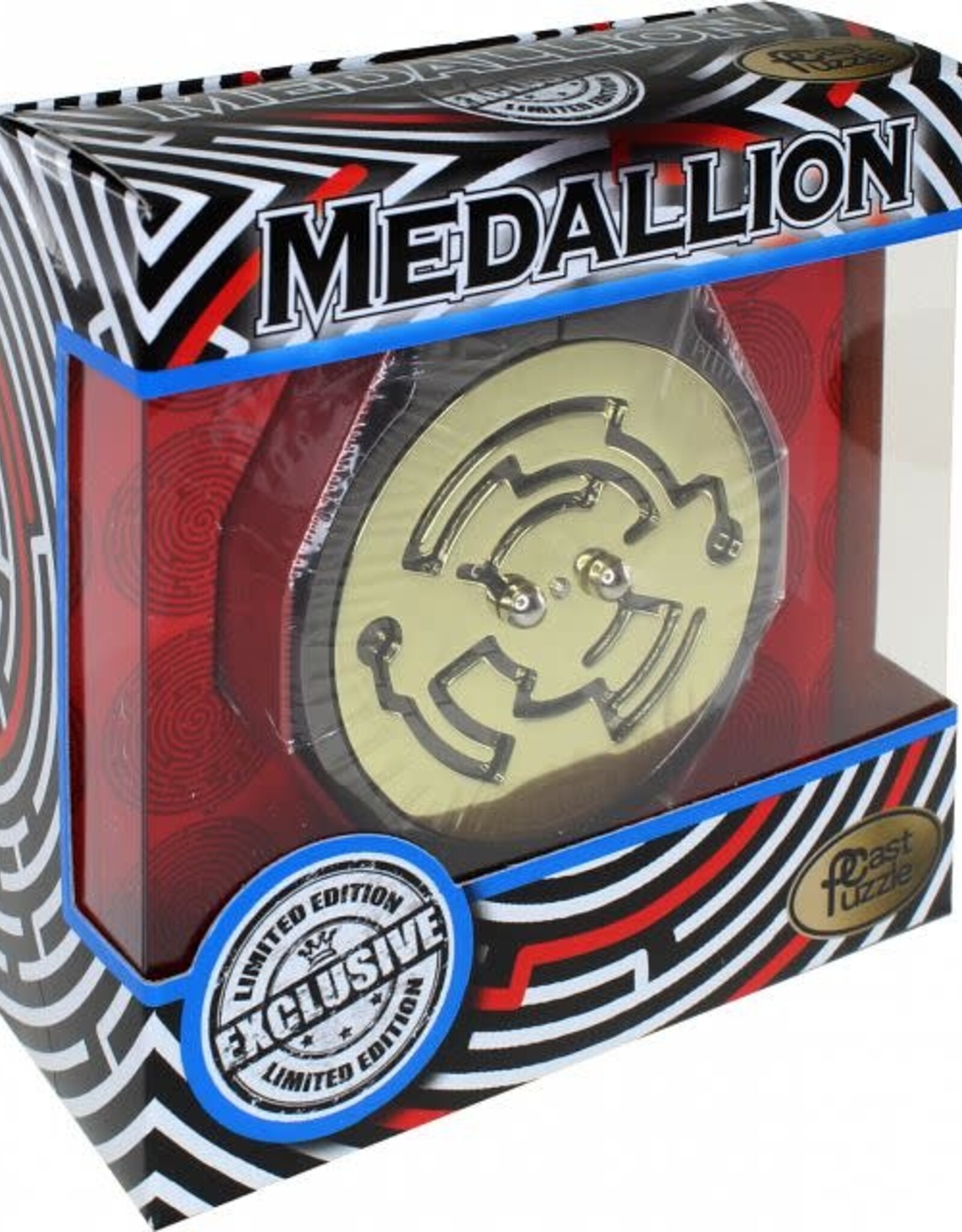 Puzzle Master Medallion Puzzle - Puzzle Master Metal Puzzle - Difficulty Level 8/10