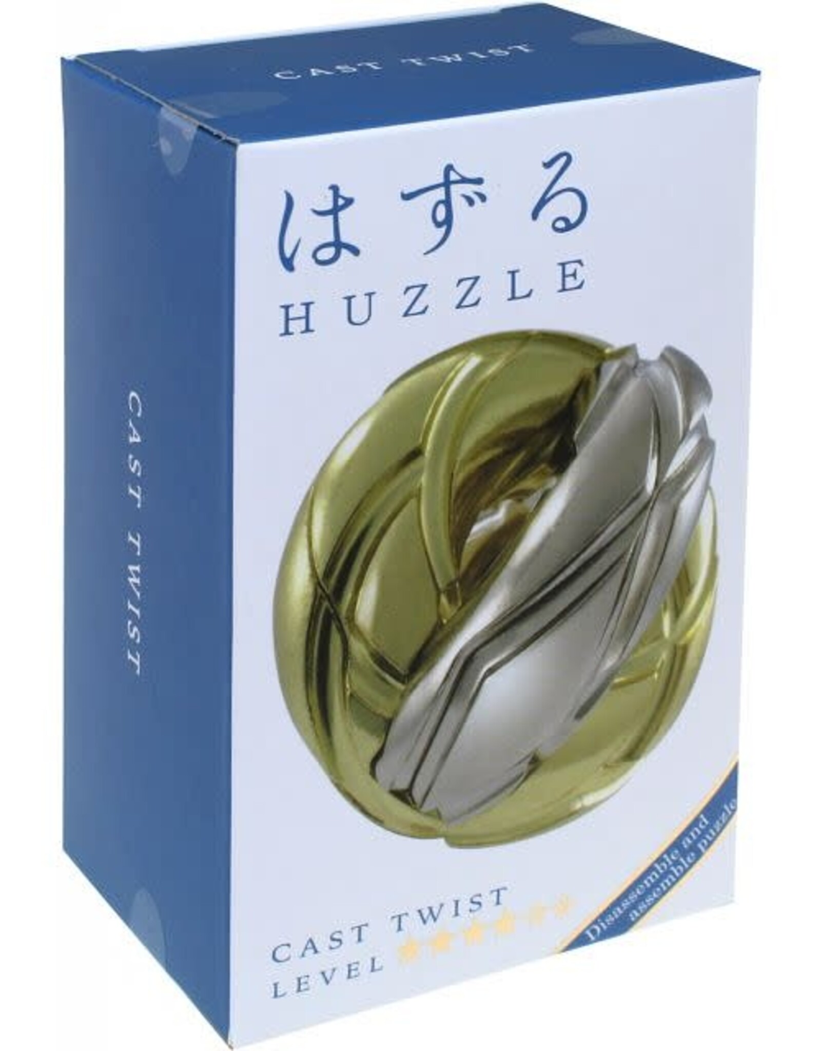 Puzzle Master Twist Puzzle - Hanayama Cast Metal Puzzle - Difficulty Level 4/6