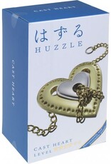 Puzzle Master Heart Puzzle - Hanayama Cast Metal Puzzle - Difficulty Level 4/6