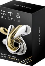 Puzzle Master Ripple  Puzzle - Hanayama Cast Metal Puzzle - Difficulty Level 5/6