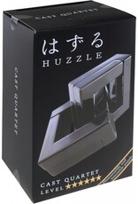 Puzzle Master Quartet Puzzle - Hanayama Cast Metal Puzzle - Difficulty Level 6/6
