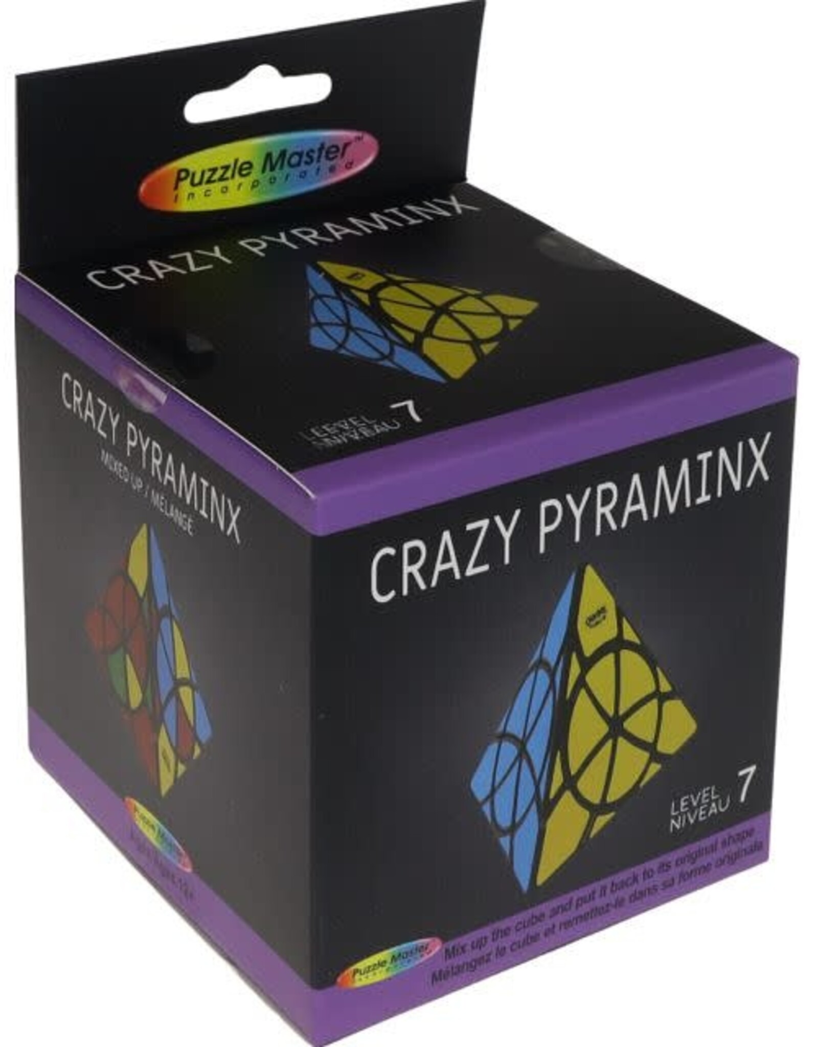 Puzzle Master Crazy Pyraminx Puzzle