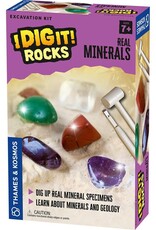 Thames & Kosmos I Dig It! Rocks - Real Minerals Excavation Kit