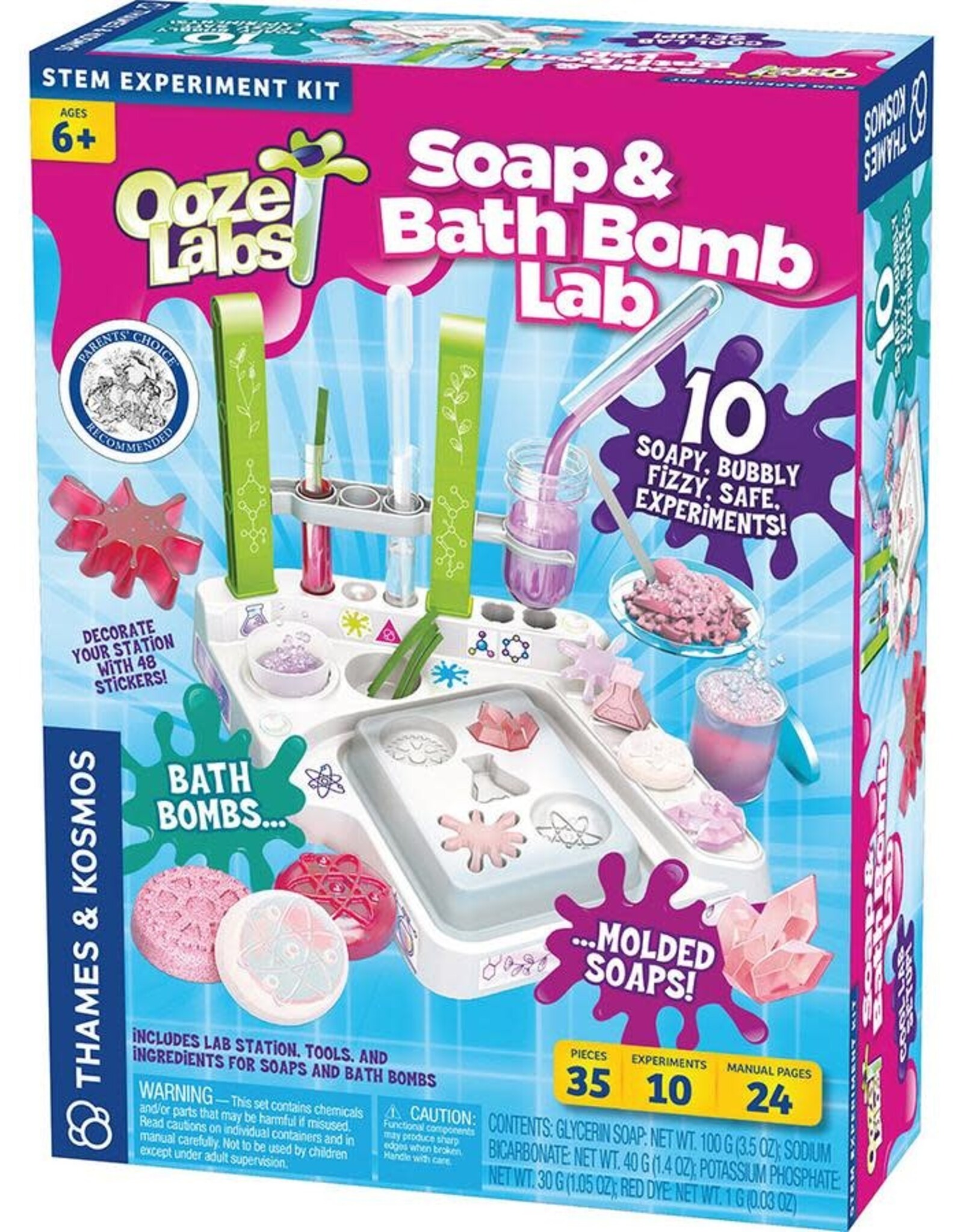 Thames & Kosmos Ooze Labs: Soap & Bath Bomb Lab