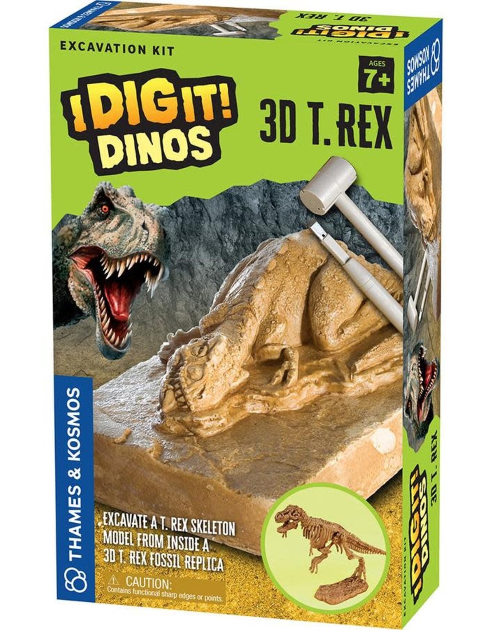 Thames & Kosmos I Dig It! Dinos - 3D T. Rex Excavation Kit