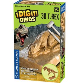 Thames & Kosmos I Dig It! Dinos - 3D T. Rex Excavation Kit
