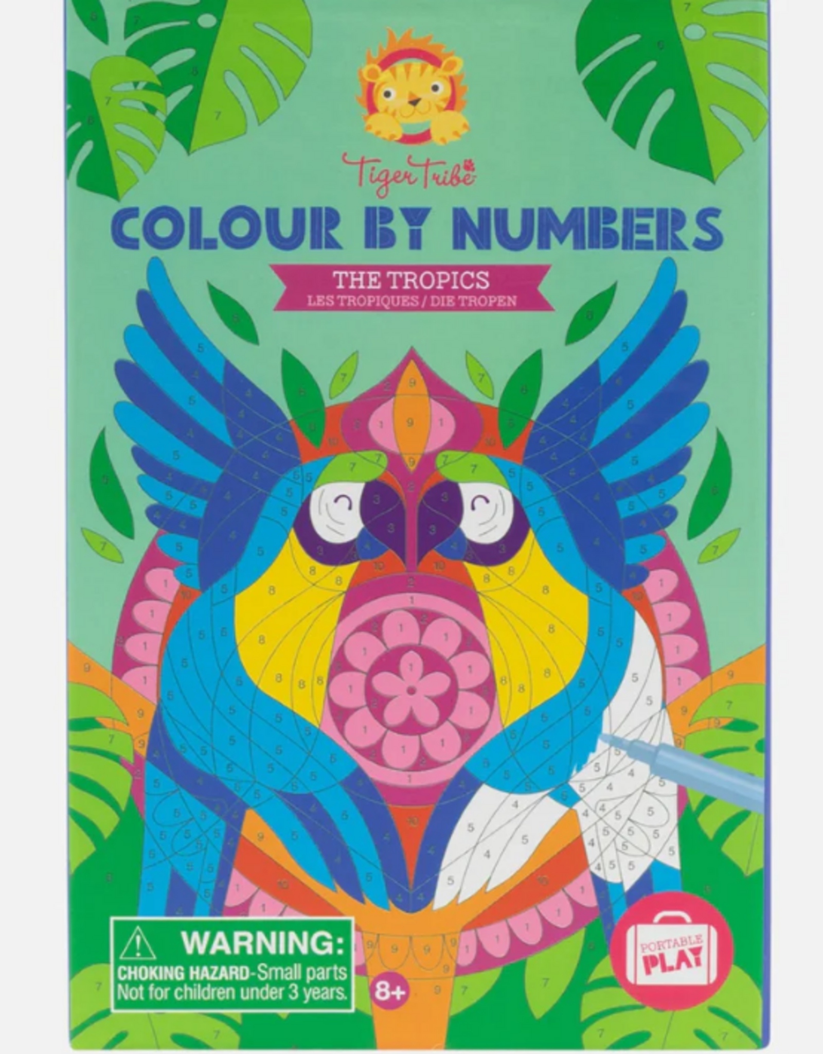 Tiger Tribe Colour By Numbers - The Tropics