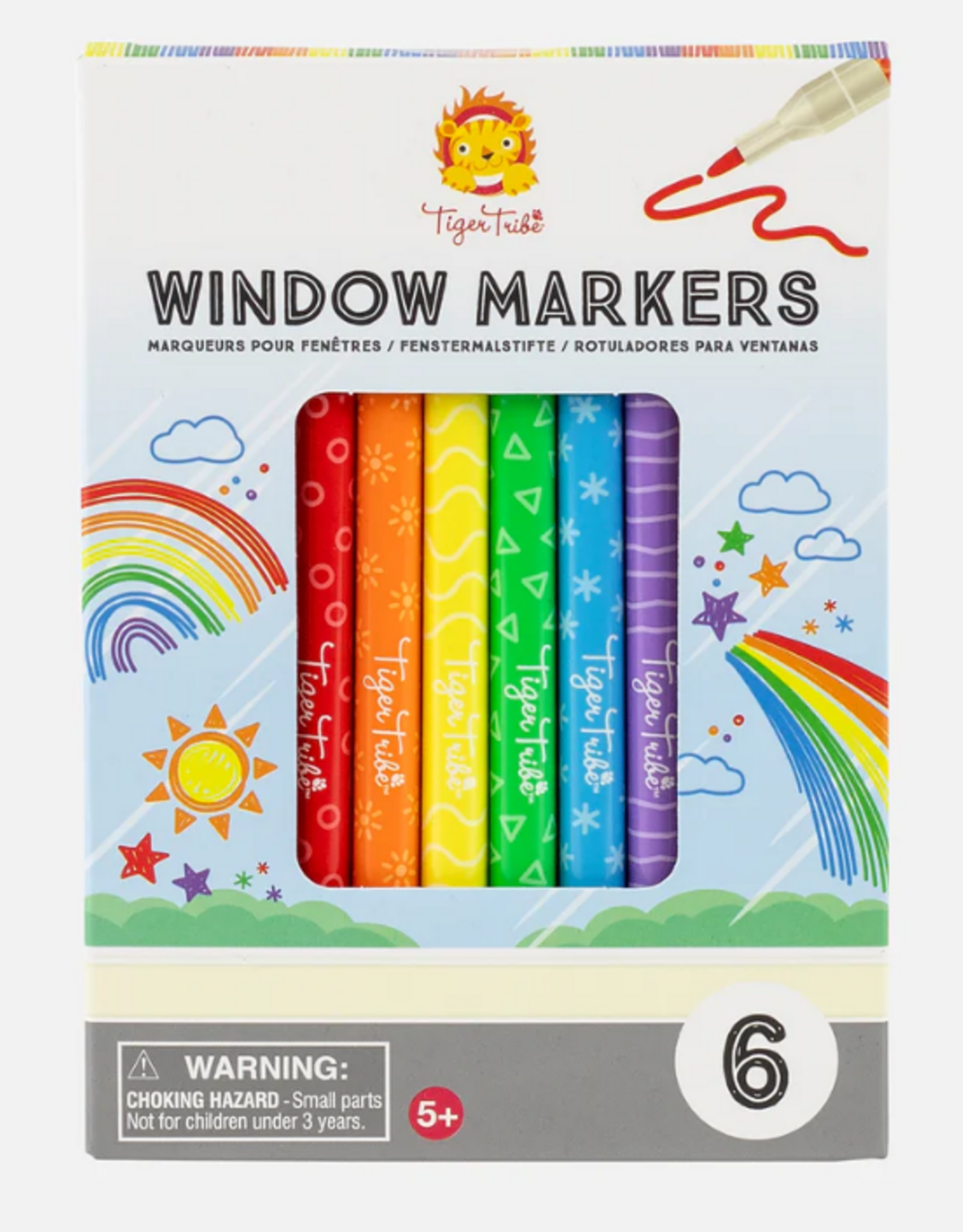 Tiger Tribe Window Markers