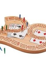 Bicycle BICYCLE - LARGE 29 WOOD CRIBBAGE BOARD