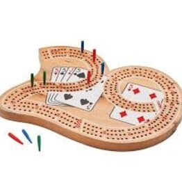 Bicycle BICYCLE - LARGE 29 WOOD CRIBBAGE BOARD