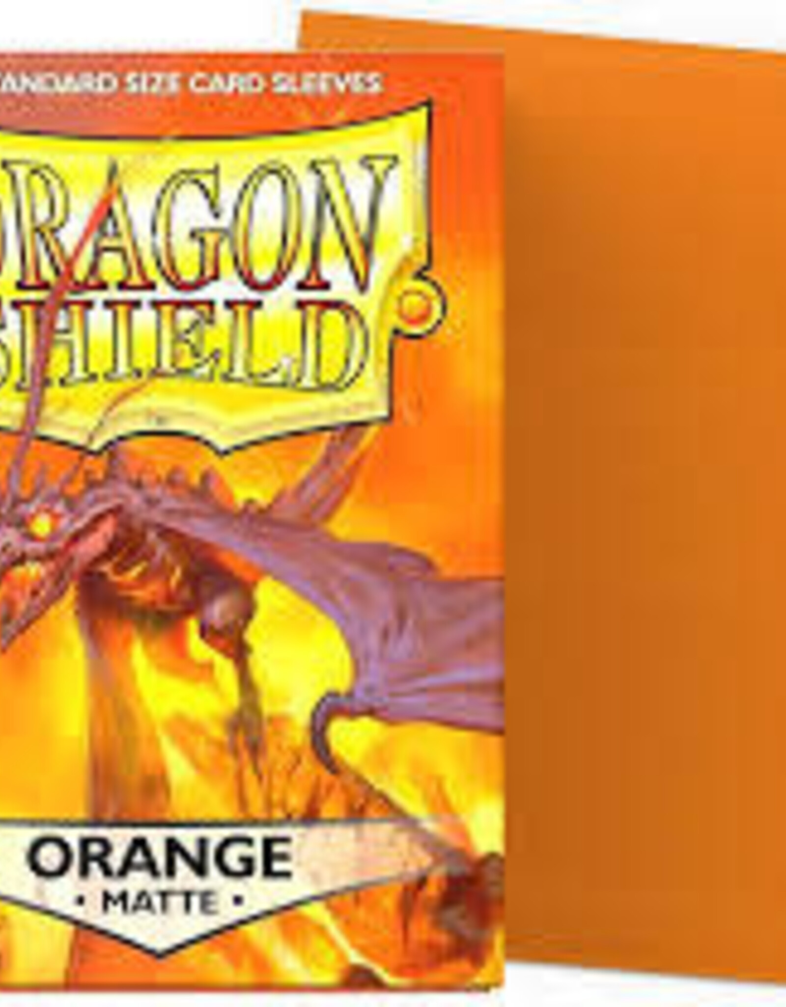 Dragon Shield DRAGON SHIELD SLEEVES MATTE ORANGE 100CT