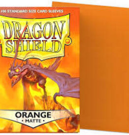 Dragon Shield DRAGON SHIELD SLEEVES MATTE ORANGE 100CT