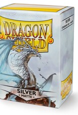 Dragon Shield DRAGON SHIELD SLEEVES MATTE SILVER 100CT