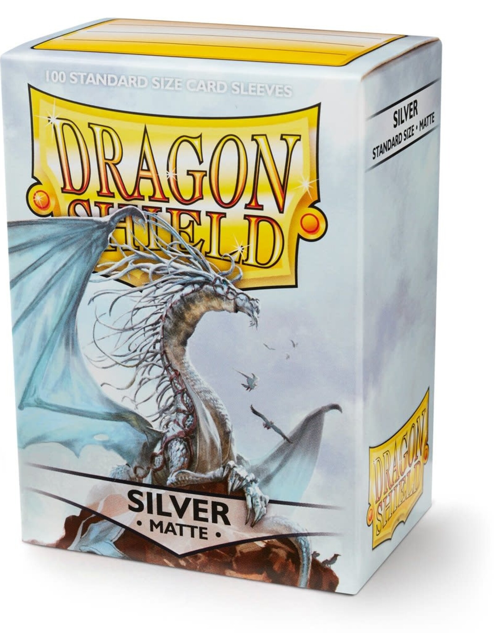 Dragon Shield DRAGON SHIELD SLEEVES MATTE SILVER 100CT