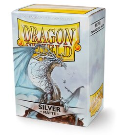 Dragon Shield DRAGON SHIELD SLEEVES MATTE SILVER 100CT