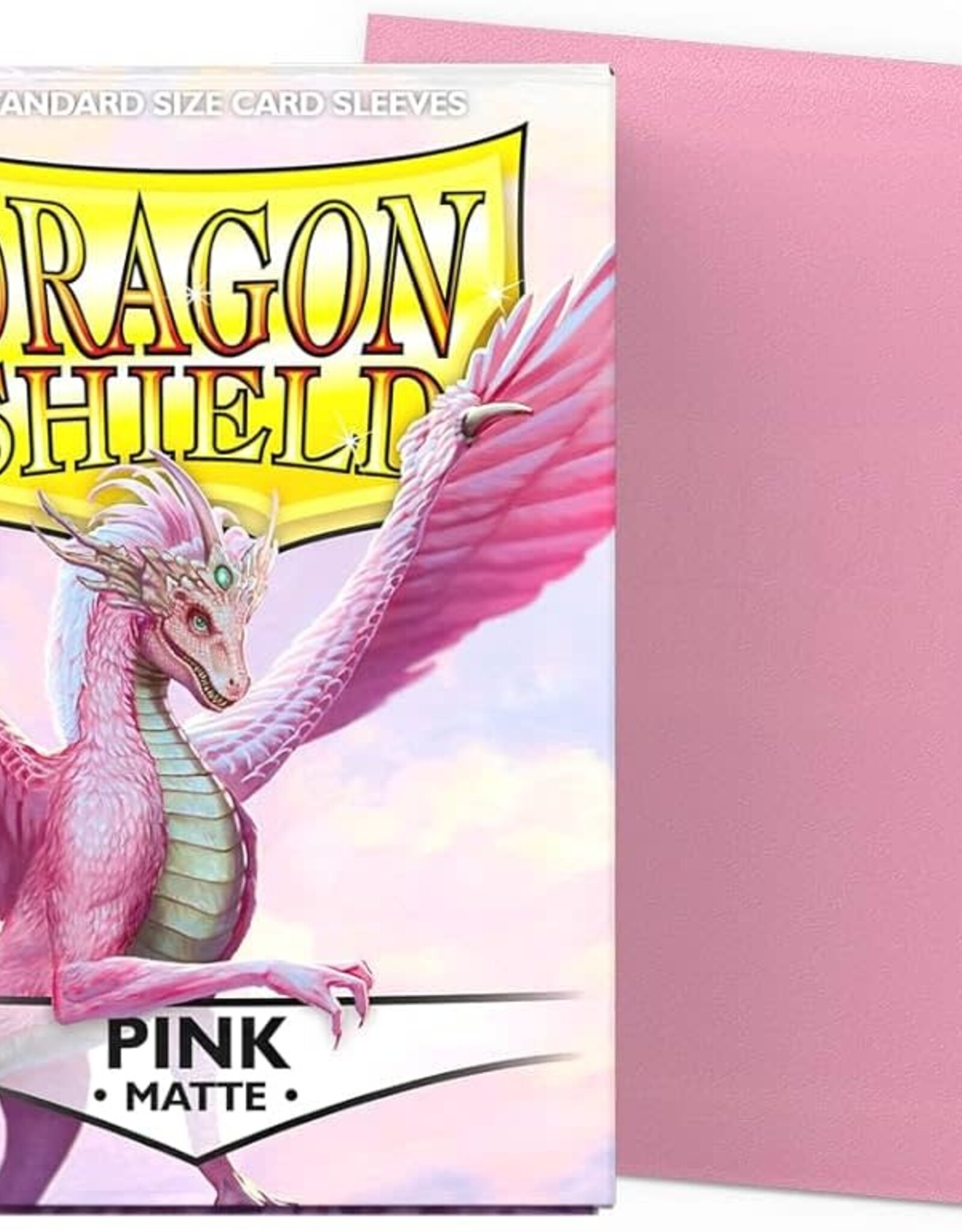 Dragon Shield DRAGON SHIELD SLEEVES MATTE PINK 100CT