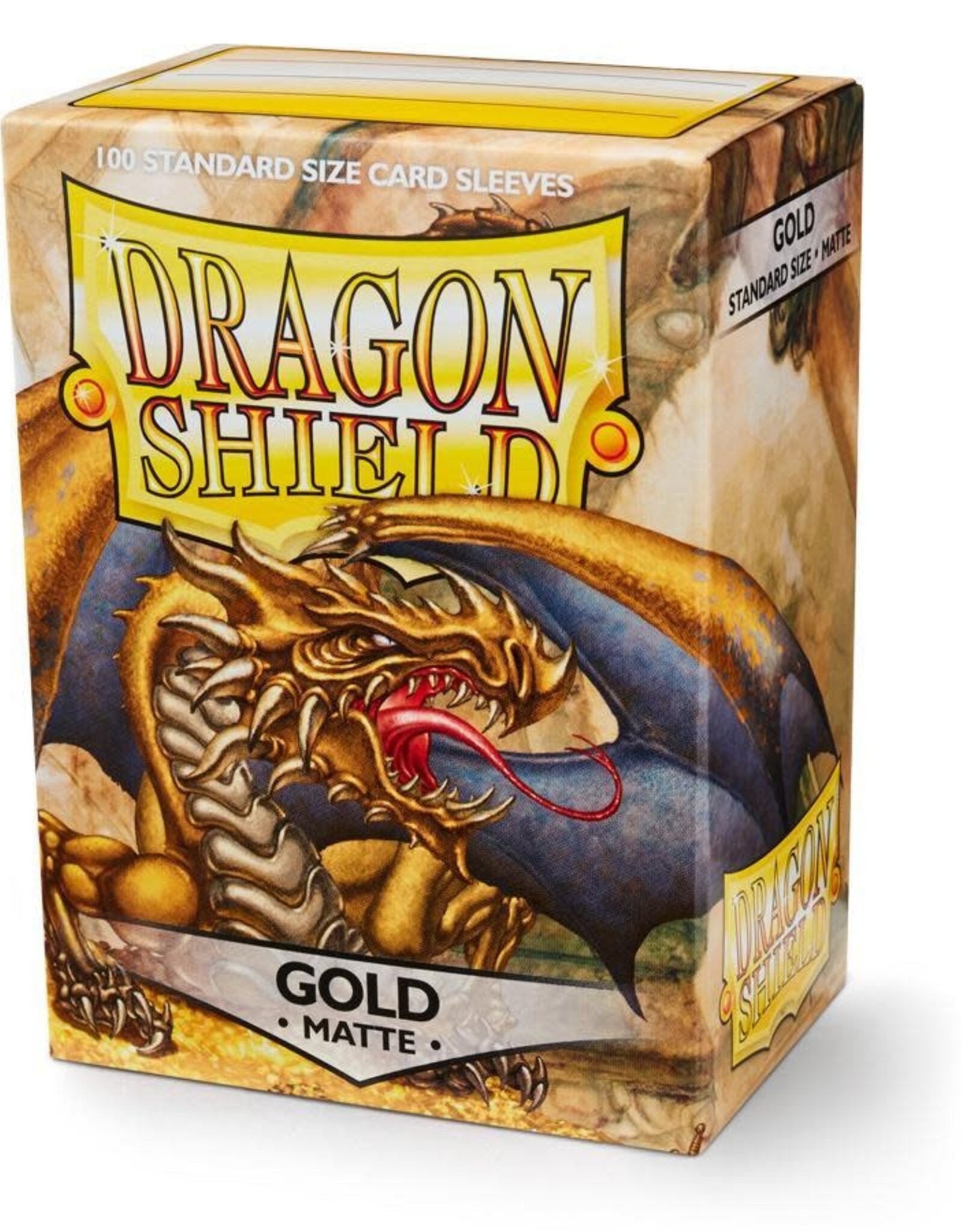 Dragon Shield DRAGON SHIELD SLEEVES MATTE GOLD 100CT