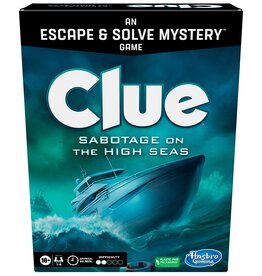 Hasbro CLUE ESCAPE - SABOTAGE ON THE HIGH SEAS