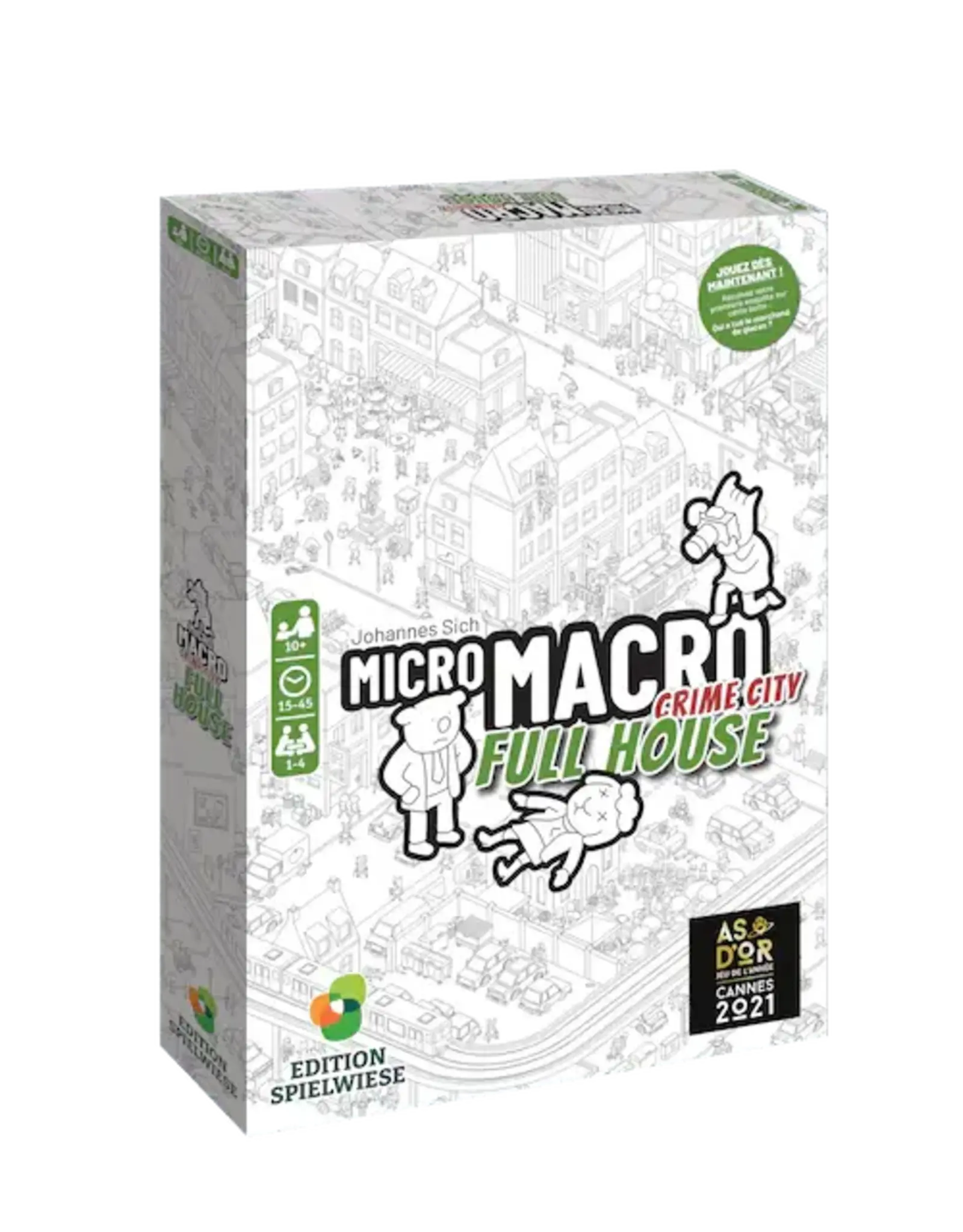 Pegasus Spiele MICROMACRO: CRIME CITY 2 FULL HOUSE