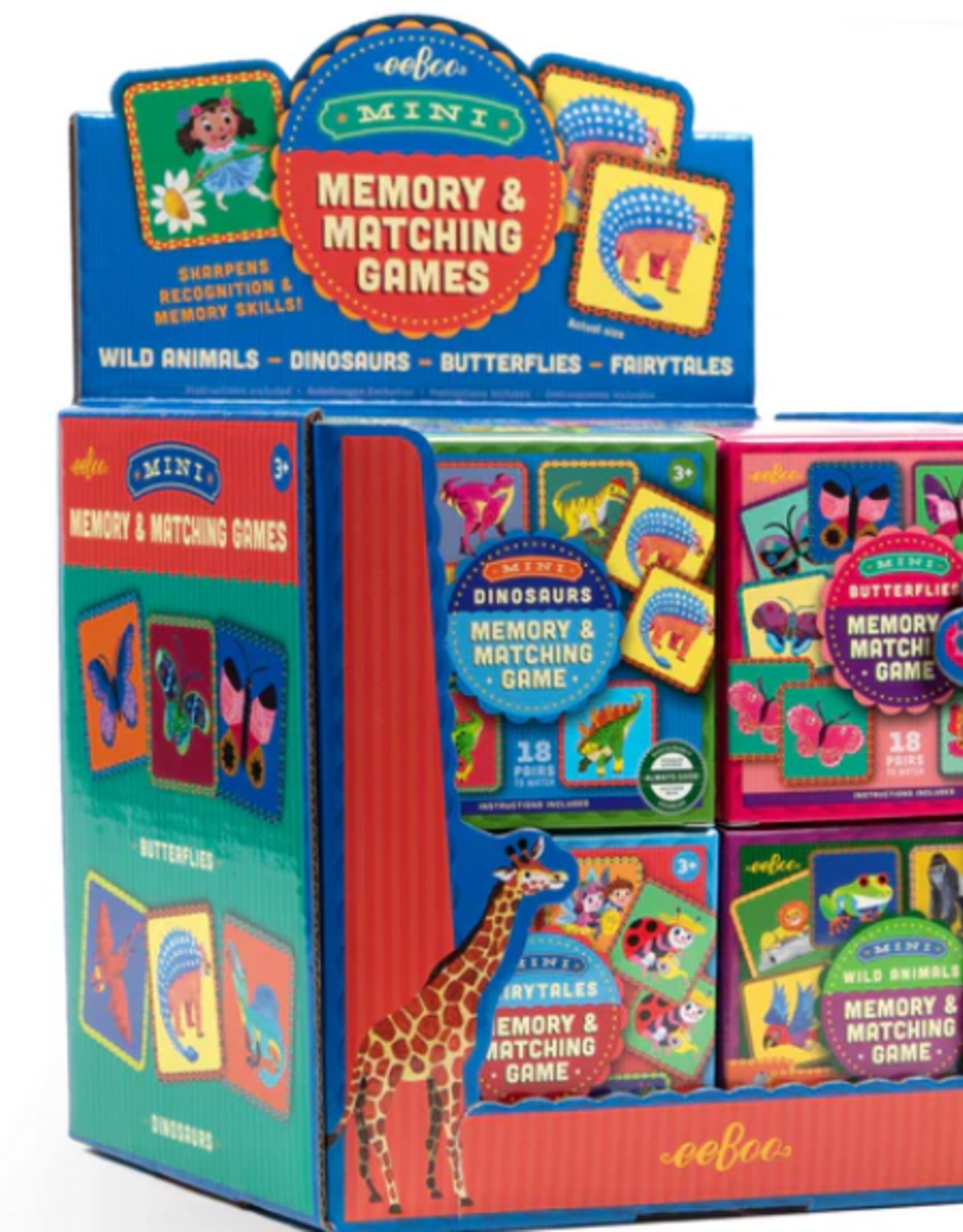 eeBoo Mini Memory Game Asst.
