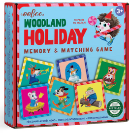 eeBoo Woodland Holiday Little Matching Game
