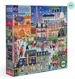 eeBoo Paris Christmas 1000 SQ Puzzle