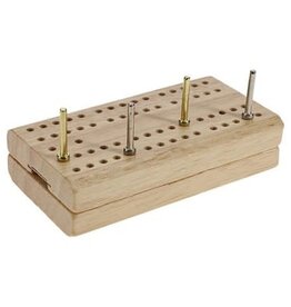 We Games Cribbage 2-Track Small Folding