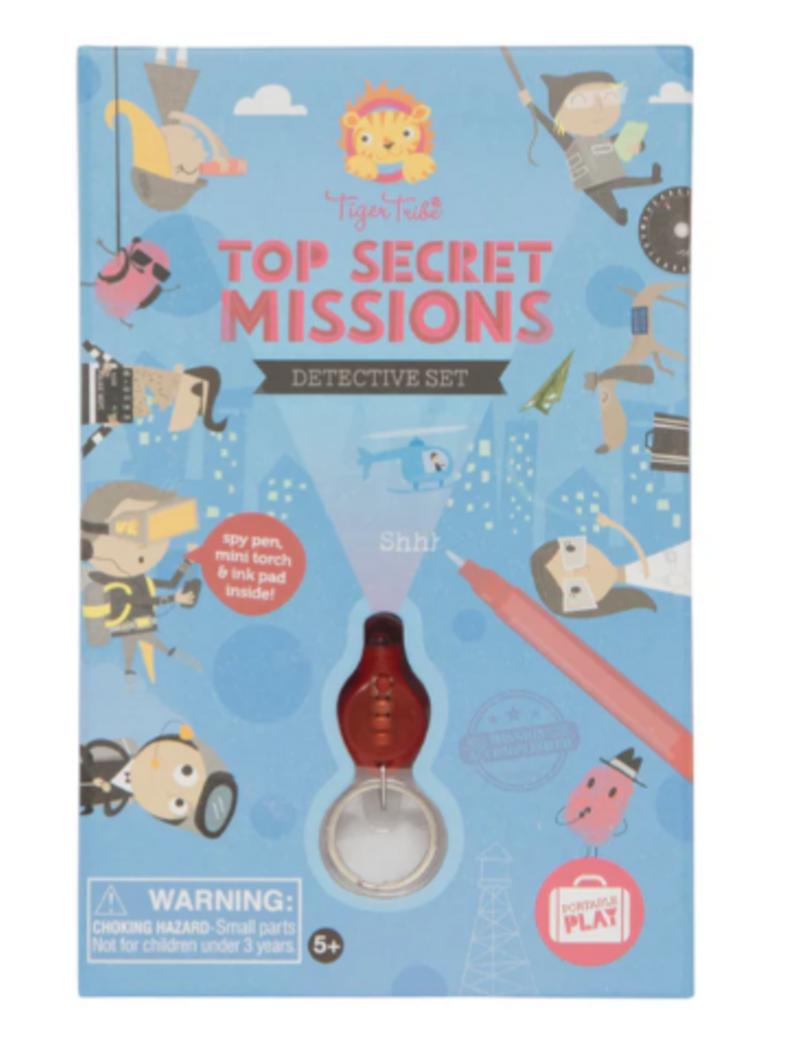 Tiger Tribe Top Secret Missions - Detective Set
