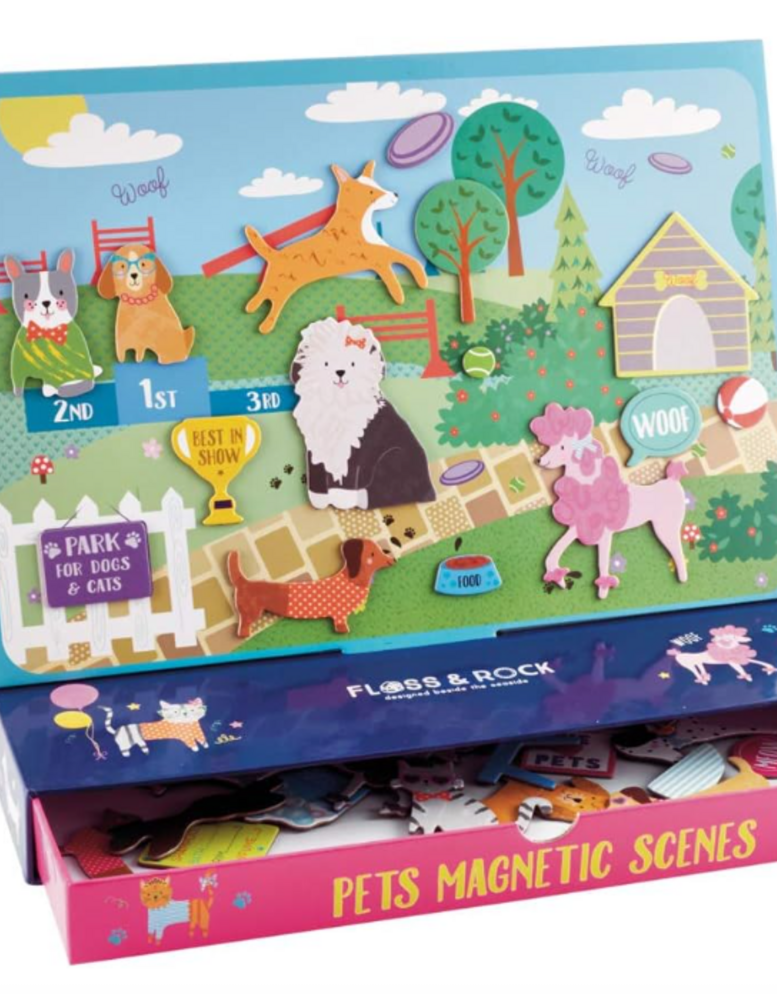 Floss & Rock Pets Magnetic Play Scenes