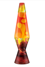 Lava Lamp 14.5 "Lava Lamp  Erupting Crater/Yel/Red