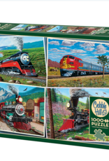 Cobble Hill Historic Locomotives 1000pc