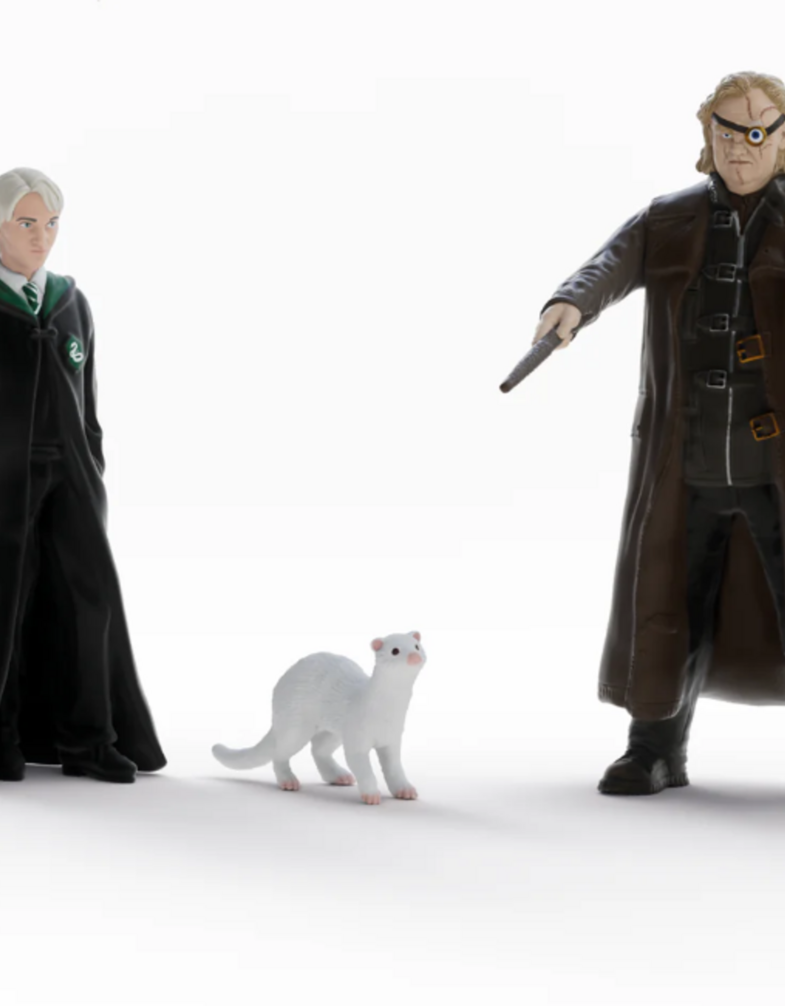 Schleich Harry Potter - Mad-Eye Moody and Draco Malfory with Ferret 14907